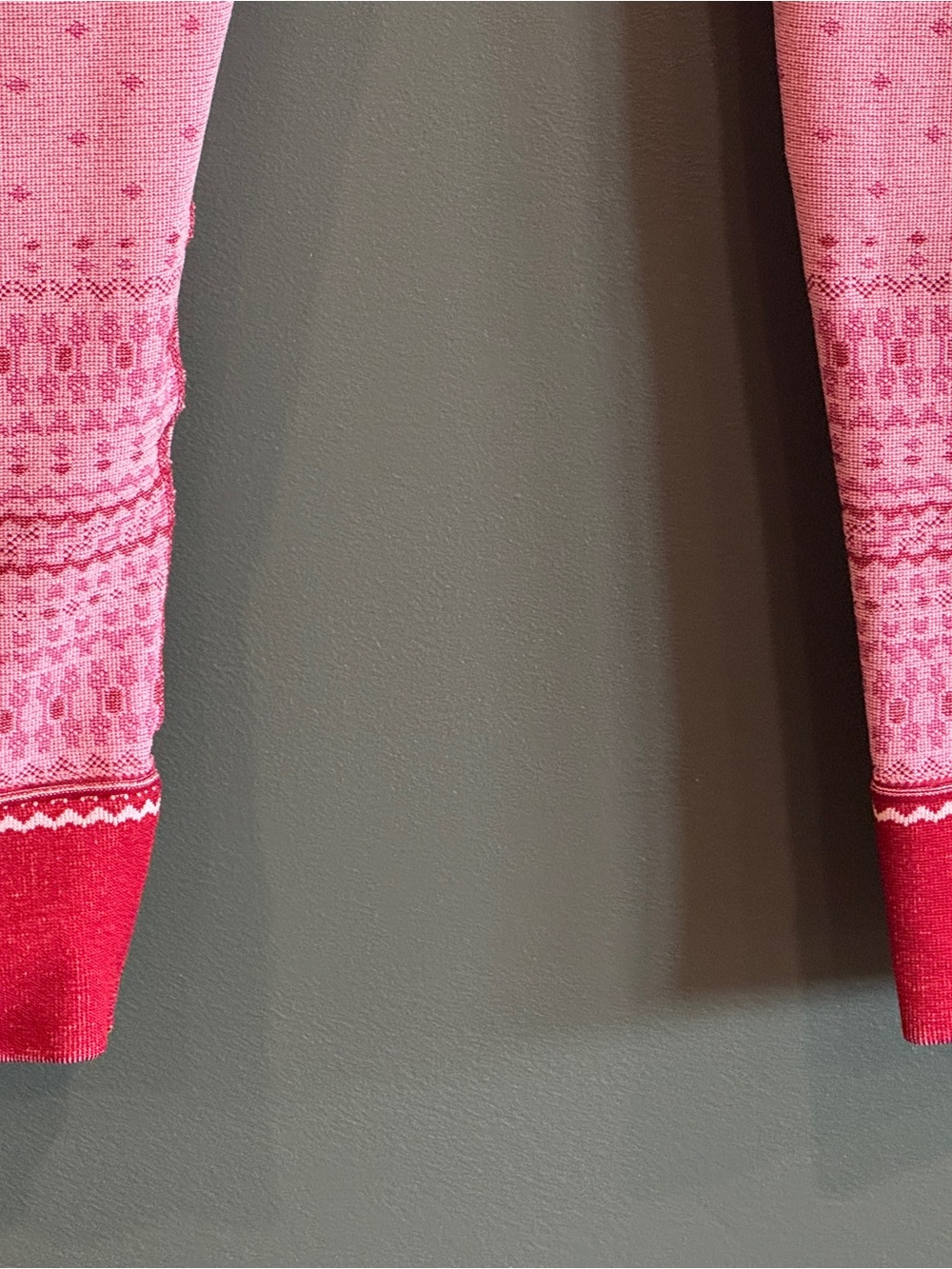Fabletics Red Patterned High-Waist Leggings - Picture 13 of 16